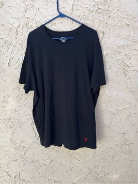 Mens Polo Ralph Lauren T-Shirt Black 2XL